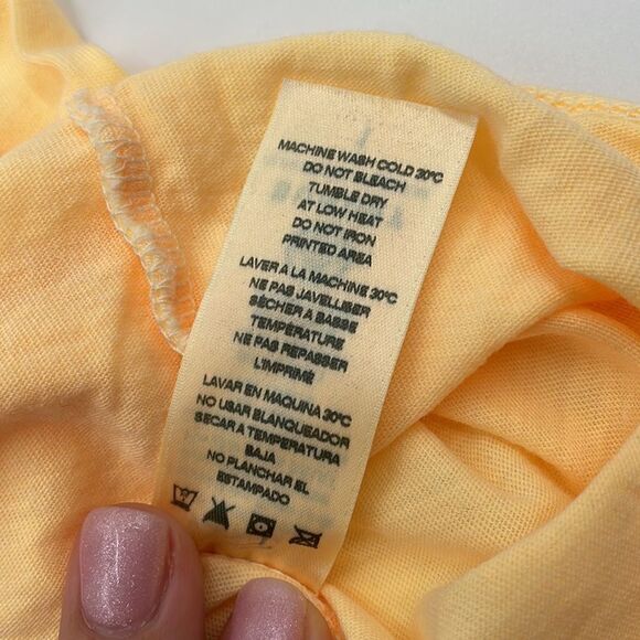NWOTS Light orange sundry long sleeve tshirt - Picture 10 of 10